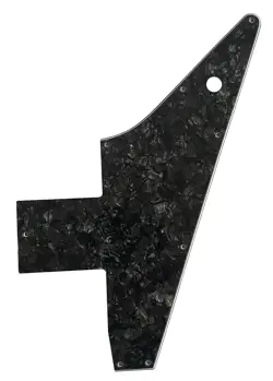 FOR GIBSON EXPLORER 76 REISSUE STYLE GUITAR PICKGUARD 4 PLY BLACK PEARL