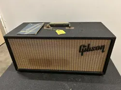 1965 GIBSON REVERB III GA-3RV UNIT RARE VINTAGE NEW OLD STOCK WORKS!
