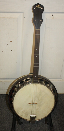 RARE 1920'S TENOR THE GIBSON TR-14 4 STRING BANJO - VERY GOOD CONDITION
