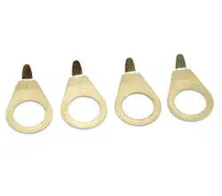 (4) NICKEL KNOB POINTERS FOR VINTAGE GIBSON GUITAR/BASS EP-0077-001