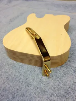 PICKGUARD GOLD MOUNTING BRACKET HARDWARE ARCHTOP GUITARS EPIPHONE GIBSON PROJECT