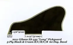 LONG 2011 PICKGUARD