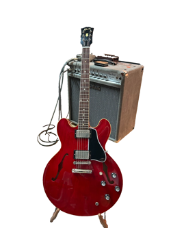 GIBSON CUSTOM 1961 ES-335 REISSUE VOS SEMI-HOLLOW ELECTRIC GUITAR.