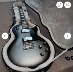 2010 GIBSON LES PAUL STUDIO SILVERBURST