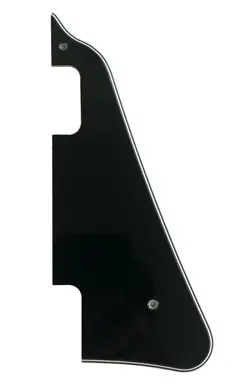 CUSTOM FITS GIBSON EPIPHONE LES PAUL LP P90 GUITAR PICKGUARD,4 PLY BLACK