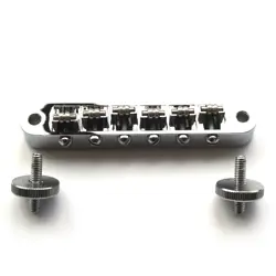 ROLLER SADDLE TUNE-O-MATIC BRIDGE FOR GIBSON LES PAUL, BIGSBY, SG, ES, DOT