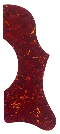 FOR GIBSON J45 & J50 ACOUSTIC FOLK GUITAR SELF ADHENSIVE PICKGUARD RED TORTOISE