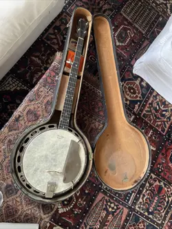 BANJO. VINTAGE.  THE GIBSON. WAVERLY FIBERSKYN 2 .
