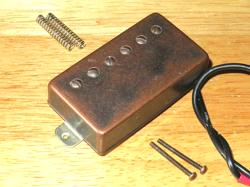 GUYKER BRONZE LP HUMBUCKER NECK PICKUP