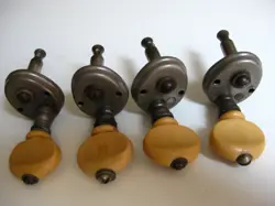 VINTAGE 30'S GIBSON BANJO GROVER GEARED TUNERS PEGS SET FOR PROJECT REPAIR