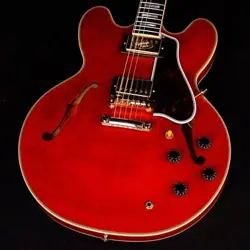 EPIPHONE INSPIRED BY GIBSON CUSTOM 1959 ES-355 CHERRY RED S N:24061510271
