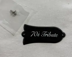 2013 GIBSON LES PAUL '70S TRIBUTE TRUSS ROD COVER SINGLE-PLY W/ HW