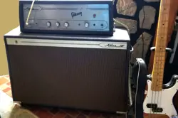 1964 GIBSON ATLAS IV BASS AMP. WORKING...A FINE EXAMPLE OF A VINTAGE TUBE AMP.