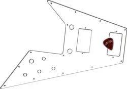 GUARD SCRATCHPLATE GIBSON
