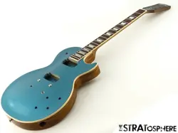 GIBSON USA LES PAUL STANDARD 50S BODY NECK AMERICAN PLAIN TOP PELHAM BLUE