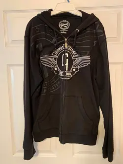 GUITARS BLACK HOODIE
