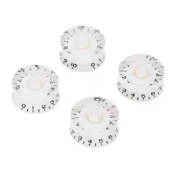 4PCS SPEED VOLUME TONE CONTROL KNOBS FOR GIBSON LES PAUL ELECTRIC GUITAR M8D9