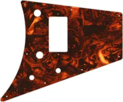 WD CUSTOM PICKGUARD FOR GIBSON 2011 FLYING V MELODY MAKER #05F FAUX TORTIOSE