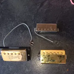 VINTAGE GIBSON PATENT NUMBER PICKUP LOT SCROOL MINI HUMBUCKER SEMORE DUNKIN HUMB