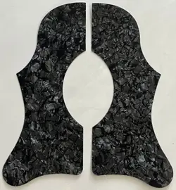 SELF ADHENSIVE PICKGUARD FOR GIBSON J45&J50 STYLE ACOUSTIC GUITRAR BLACK PEARL