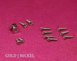 PICKGUARD SCREWS, BRACKET AND TRUSS ROD COVER SCREWS SET FOR GIBSON LES PAUL