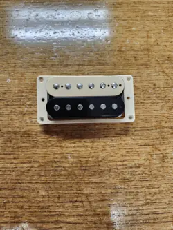 GIBSON USA 57 CLASSIC NECK HUMBUCKER - ZEBRA BLACK AND CREAM 4 CONDUCTOR