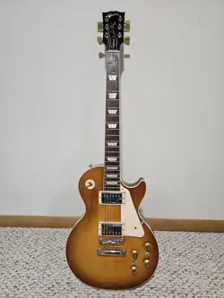 2018 GIBSON LES PAUL TRADITIONAL HONEYBURST MODIFIED FISHMAN FLUENCE 9V PICKUPS