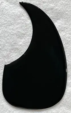 FOR GIBSON HERITAGE ACOUSTIC SELF-ADHESIVE ACOUSTIC PICKGUARD,CRYSTAL BLACK