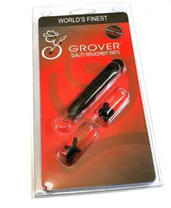GROVER BLACK UNSLOTTED NASHVILLE TOM BRIDGE FOR USA GIBSON LES PAUL/SG 521BC