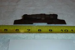 1 VINTAGE GIBSON ROSEWOOD ARCHTOP GUITAR BRIDGE    ITEM EM