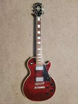 2011 GIBSON LES PAUL CUSTOM - WINE RED