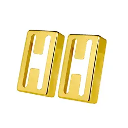 SET OF 2 GOLD GUITAR HUMBUCKER PICKUP BRASS COVER FOR EPIPHONE IBANEZ GIBSON LP