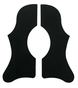 CUSTOM FOR GIBSON J45 & J50 ACOUSTIC FOLK GUITAR SELF ADHENSIVE PICKGUARD BLACK
