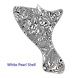 PARTS FOR US  GIBSON JR LP LES PAUL JUNIOR GUITAR PICKGUARD WHITE PEARL SHELL
