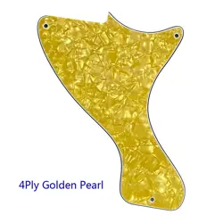 PARTS FOR US  GIBSON JR LP LES PAUL JUNIOR GUITAR PICKGUARD 4PLY  GOLDEN PEARL
