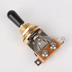 NEW GOLD GUITAR 3 WAY TOGGLE SWITCH FOR GIBSON GUITAR PICKUP SELECTOR SWITCH