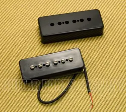 PU-P9S-B BLACK SOAPBAR P90 ALNICO 5 BRIDGE GUITAR PICKUP FOR GIBSON/EPIPHONE