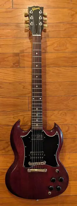 GIBSON SG FADED T WITH ROSEWOOD FRETBOARD 2017 - GLOSS WORN CHERRY