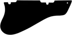 WD CUSTOM PICKGUARD FOR GIBSON ES-175 D #03 BLACK/WHITE/BLACK