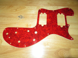 RED TORTOISE SHELL 4 PLY GIBSON SONEX 180 STANDARD OR CUSTOM PICKGUARD