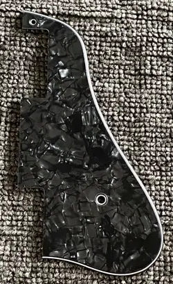 FOR 4-PLY GIBSON ES-339 GUITAR PICKGUARD,BLACK PEARL