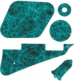 GUITAR MICROFIBRE TURQ