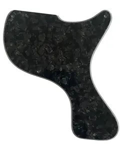 PICKGUARD FOR GIBSON LES PAUL JUNIOR 1958 DC STYLE ELECTRIC GUITAR BLACK-PEARL