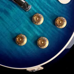 GIBSON LES PAUL STANDARD 50S FIGURED TOP BLUEBERRY BURST CUSTOM COLOR SERIES WEI