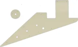 WD CUSTOM PICKGUARD FOR GIBSON 1958-1959 AND 1962-1963 FLYING V KORINA #55 PA...