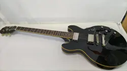 EPIPHONE ES-339 SEMI-HOLLOW ELECTRIC GUITAR EBONY LIGHTWEIGHT W/ SOFT CASE NEW