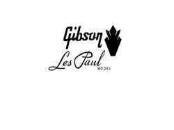 GIBSON LES PAUL MODEL GUITAR DECAL HEAD STOCKS RESTORATION WATER SLIDE LOGO 51B