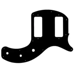 CUSTOM PICKGUARD FOR GIBSON 2019 LES PAUL SPECIAL TRIBUTE DOUBLE CUT BLACK