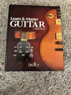 LEARN & MASTER GUITAR BY LEGACY KRENZ 20 LESSONS BOOK 5 CDS ACADEMIC EDITION