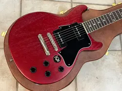 2023 GIBSON USA RICK BEATO LES PAUL SPECIAL DOUBLE CUT SPARKLING BURGUNDY